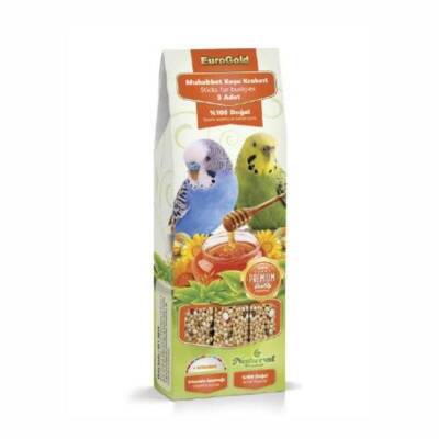 EuroGold Muhabbet Kuşu Ballı Kraker Üçlü 95 Gr - 1