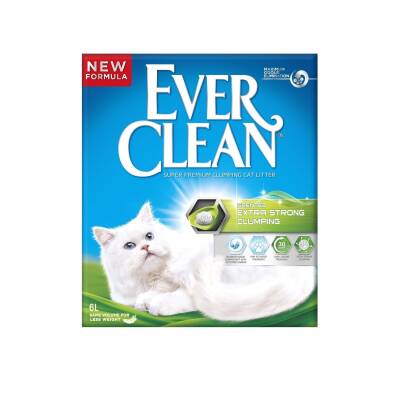 Ever Clean Extra Strong Kokulu İnce Taneli Topaklaşan Kedi Kumu 6 L - 1