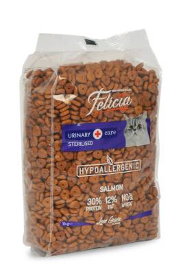 Felicia Az Tahıllı Somonlu HypoAllergenic Kısırlaştırılmış Kedi Maması 1 kg - 1