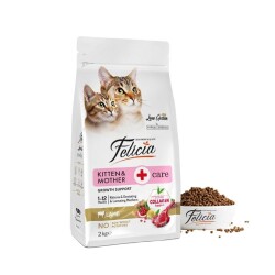 Felicia Kuzu Etli Düşük Tahıllı Yavru ve Hamile Kedi Maması 2 kg - 1