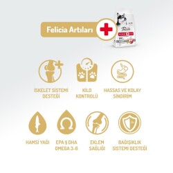 Felicia Kuzulu Pirinçli Düşük Tahıllı Hipoalerjenik Köpek Maması 15 kg - 3