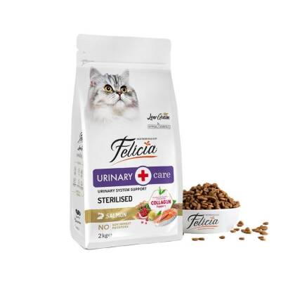 Felicia Light Somonlu Düşük Tahıllı Kısırlaştırılmış Kedi Maması 2 kg - 1
