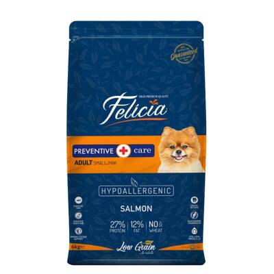 Felicia Mini Somonlu Düşük Tahıllı Hipoalerjenik Köpek Maması 6 kg - 1