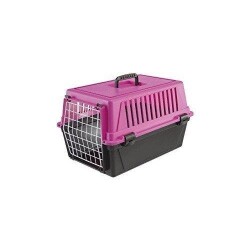 Ferplast Atlas 10 Kedi Köpek Taşıma Kafesi Fuşya 32 X 48 X 29 Cm - Ferplast