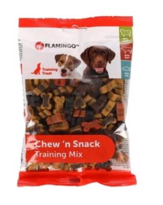 Flamingo Chew'n Kemik Şeklinde Karışık Çeşitli Köpek Ödül Maması 150 gr - 1