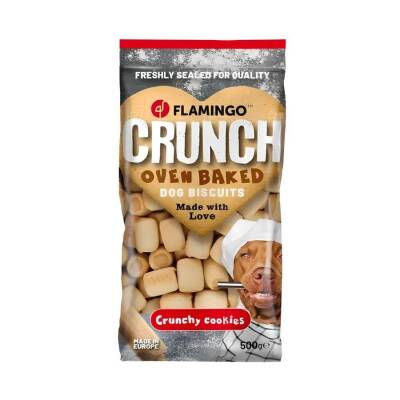 Flamingo Crunch Mini Bisküvi Köpek Ödül Maması 500 Gr - 1