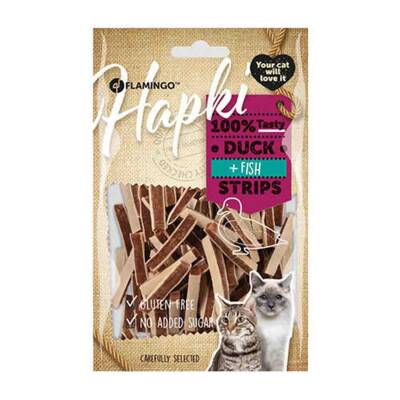 Flamingo Hapki Ördekli Balıklı Kedi Ödül Maması 85 gr - 1