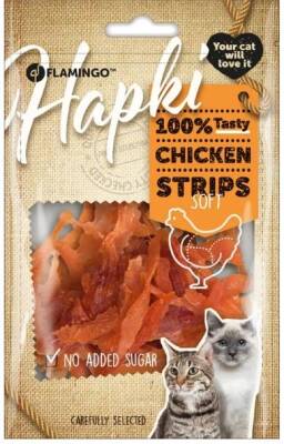 Flamingo Hapki Strips Tavuklu Kedi Ödülü 85 gr - 1