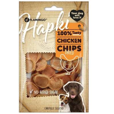 Flamingo Hapki Tavuklu Glutensiz Cips Köpek Ödülü 85 Gr - 1