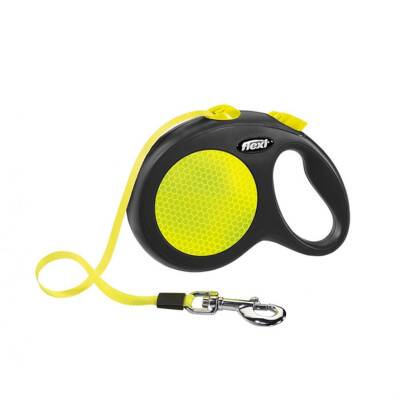 Flexi Neon 5 mt Şerit Otomatik Tasma Large - 1