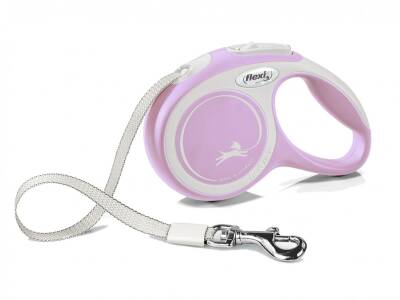 Flexi New Comfort Rose Şerit Otomatik Köpek Gezdirme Tasma Small 5 mt - 1