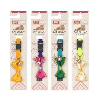 Flip Kedi Boyun Tasması Papyonlu 1 Adet 20 X 1 cm - 1