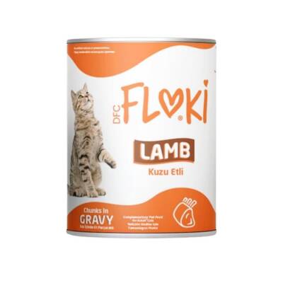 Floki Kuzulu Yetişkin Kedi Konservesi 400 gr - 1