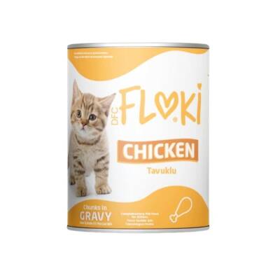 Floki Tavuklu Yavru Kedi Konservesi 400 gr - 1