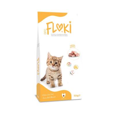 Floki Tavuklu Yavru Kedi Maması 15 Kg - 1