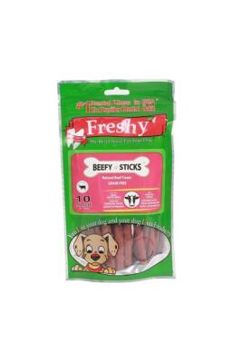 Freshy Beefy Sticks Gerçek Sığır Etli Köpek Ödül 10'lu - 1
