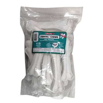 Freshy Beyaz Dental Kemik 10 cm 15 Adet - 1