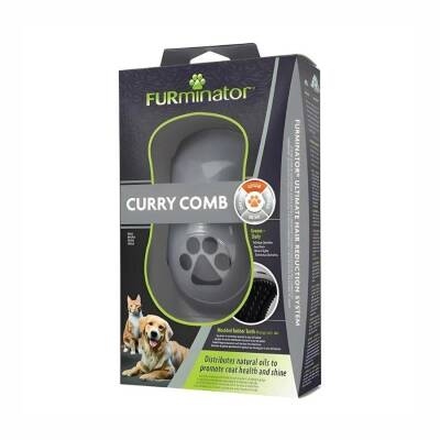 Furminator Curry Kedi Köpek Masaj ve Yıkama Fırçası - 1