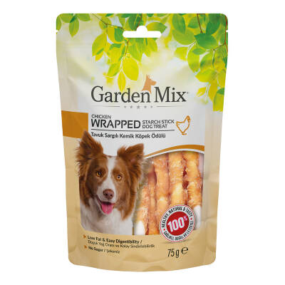 Garden Mix Tavuk Sargılı Kemik Köpek Ödülü 75 gr - 1