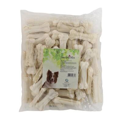 Garden Mix Sütlü Deri Kemik 8 Cm 20-25 gr 50'li Paket - 1