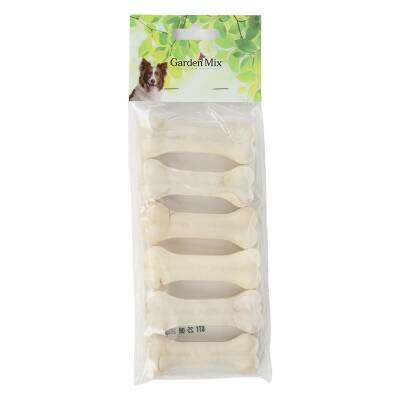 Garden Mix Sütlü Deri Kemik 8 Cm 20-25 gr 6'lı Paket - 1