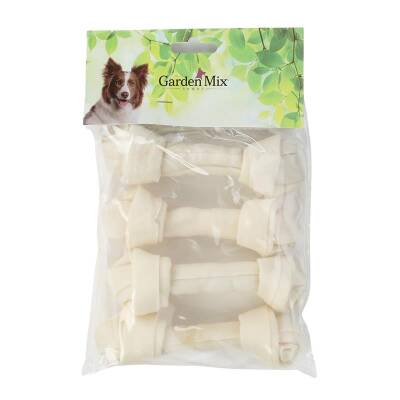 Garden Mix Beyaz Düğümlü Deri Kemik 5-5,5” – 4'lü - 1