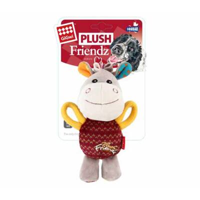Gigwi Plush Friendz Sesli Eşek Peluş Köpek Oyuncağı - 1