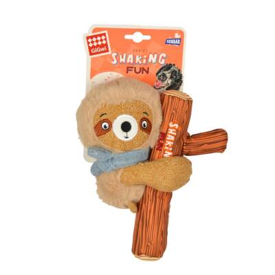 Gigwi Sesli Tembel Hayvan Köpek Peluş Oyuncağı 20 cm - 1