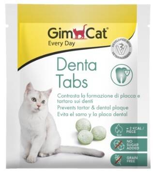 Gimcat Denta Bits Ağız Bakım Kedi Ödül Tableti 15 gr - 1