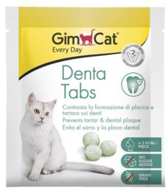 Gimcat Denta Tabs Diş Sğlığı İçin Kedi Ödül Tableti 15 gr - 1