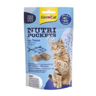 Gimcat Nutripockets Fish Ton Balıklı Kedi Ödülü 60 gr - 1