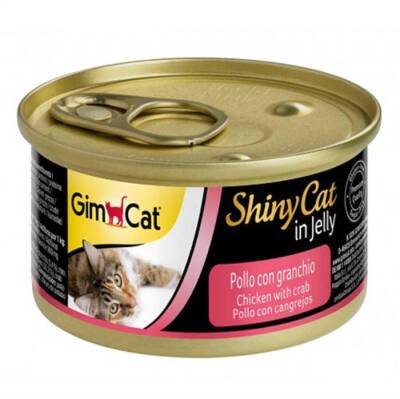 GimCat Shinycat SF Fileto Tavuklu Yengeçli Konserve Kedi Maması 70 gr - 1