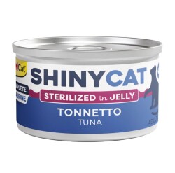 Gimcat Shinycat Sos İçinde Jelly Ton Balıklı Kısırlaştırılmış Kedi Konserve Maması 70 Gr - GimCat