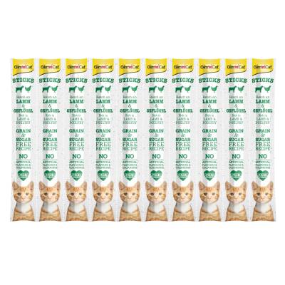 GimCat Sticks Tahılsız Kuzu Etli Ödül Çubuğu 10'lu - 1