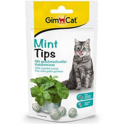 Gimcat Tahılsız Naneli Kedi Ödül Tableti 40 gr - 1