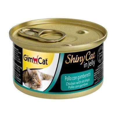 GimCat Tavuk Etli Karidesli Konserve Kedi Maması 70 gr - 1