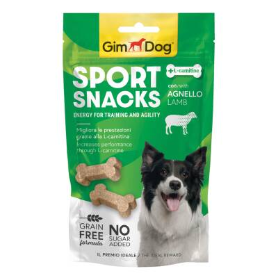 GimDog Sportsnacks Kuzulu Tahılsız Köpek Eğitim Ödülü 60 gr - 1