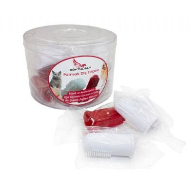 Göktulpar Kedi ve Köpekler İçin Parmak Diş Fırçası - 1