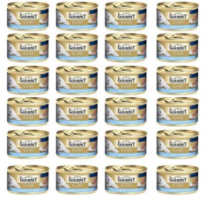 Gourmet Gold Kıyılmış Ton Balıklı Konserve Yetişkin Kedi Maması 24 X 85 gr - 1