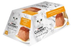 Gourmet Gold Revelations Tavuk Etli Ezme Konserve Kedi Maması 2 X 57 gr - 1
