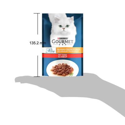Gourmet Perle Parça Etli Izgara Sığır Etli Yetişkin Kedi Konservesi 85 gr - 3