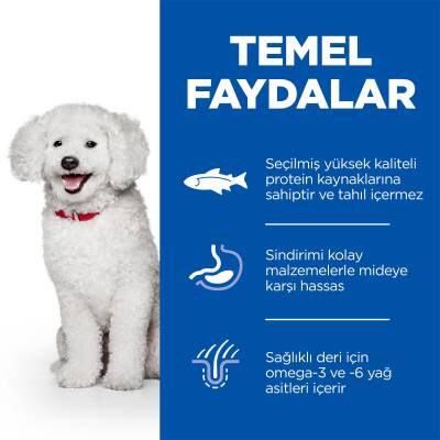 Hill's SCIENCE PLAN Hipoalerjenik Yetişkin Küçük ve Mini Irk Somonlu Köpek Maması 1,5 kg - 4