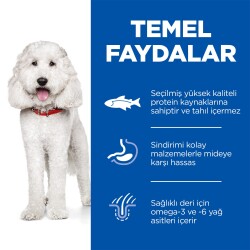 Hill's Science Plan Hypoallergenic Yetişkin Orta Irk Somonlu Köpek Maması 2,5 kg - 3