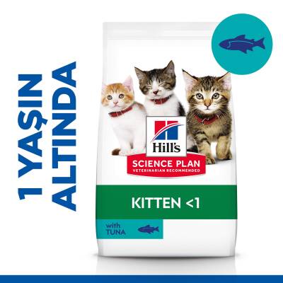 Hill's SCIENCE PLAN Ton Balıklı Yavru Kedi Maması 5 kg + 2 kg - 1