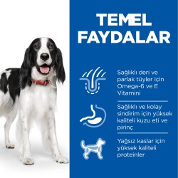 Hill's SCIENCE PLAN Yetişkin Orta Irk Kuzulu ve Pirinçli Köpek Maması 12 kg + 2 kg - 3