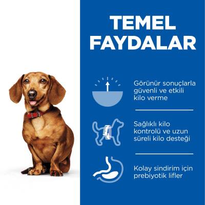 Hill's SCIENCE PLAN İdeal Kilo Yetişkin Küçük ve Mini Irk Tavuklu Köpek Maması 1,5 kg - 2