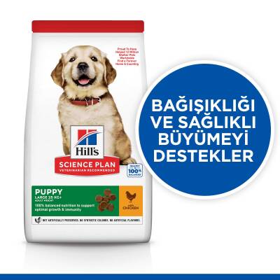 Hill's SCIENCE PLAN Büyük Irk Tavuklu Yavru Köpek Maması 14,5 kg - 2