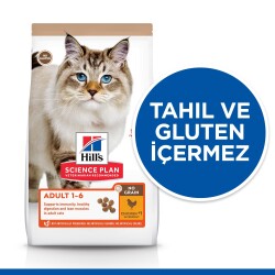 Hill's SCIENCE PLAN Tahılsız Yetişkin Tavuklu Kedi Maması 1,5 kg - 3