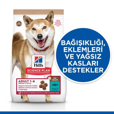 Hill's SCIENCE PLAN Ton Balıklı Tahılsız Yetişkin Kuru Köpek Maması 12 kg - 5