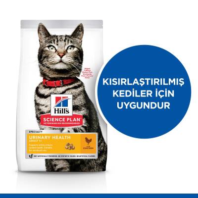 Hill's SCIENCE PLAN Üriner Sağlık +1 Yetişkin Tavuklu Kedi Maması 1,5 kg - 1
